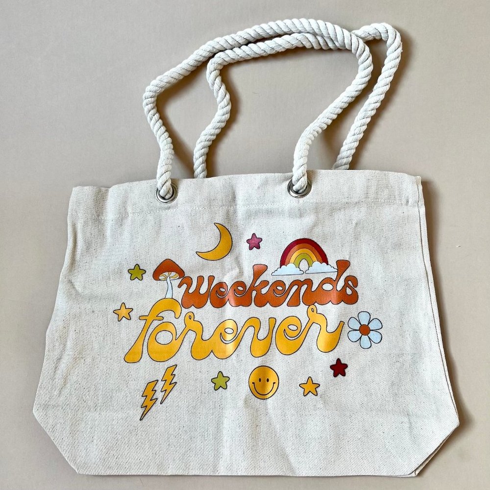 Weekends Forever Tote Bag